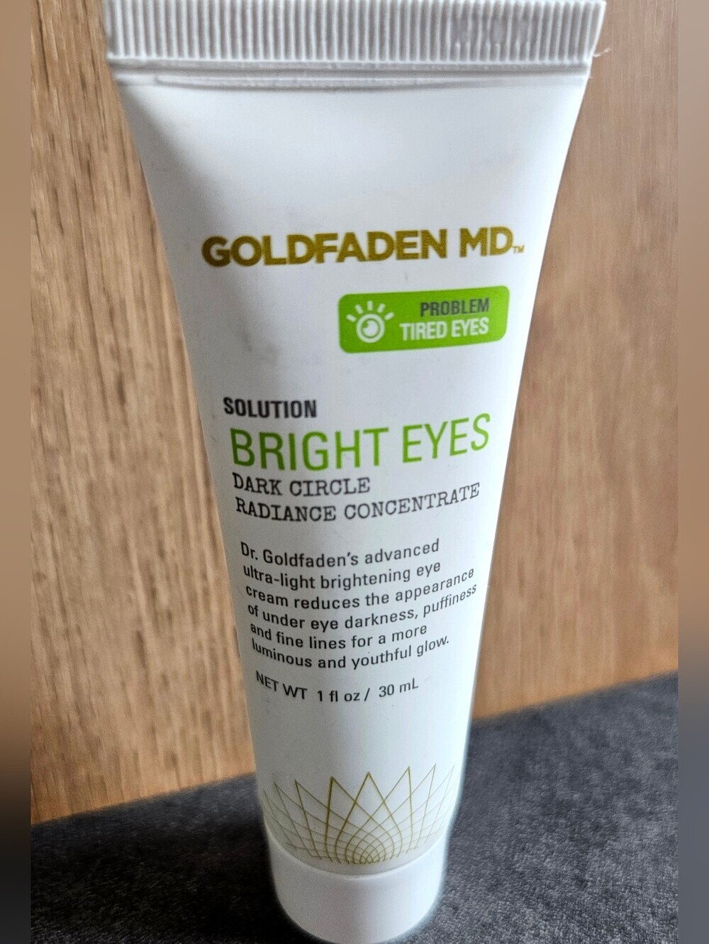 Goldfaden MD Bright Eyes Dark Circle Radiance Concentrate Eye Serum 1oz NEW